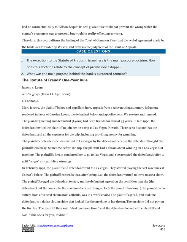 Business Law and the Legal Environment - Page 451